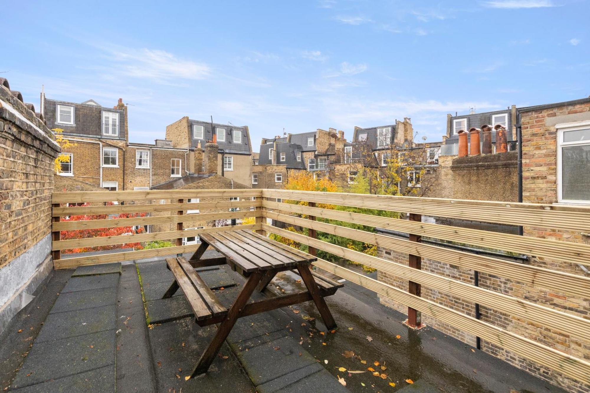Bright & Airy Rooftop In Apartament Londra